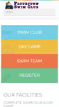 Mobile Screenshot of flourtownswimclub.net